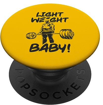 Leichtes Baby Ronnie Coleman Bodybuilding Gym Motivation PopSockets mit austauschbarem PopGrip