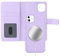 Zouzt for iPhone 11 6.1 Inch Detachable Wallet Case with Card Holder for MagSafe, Premium PU Leather 2 in 1 Flip Folio Book Magnetic Stand Protective Phone Cover for iPhone 11 - Purple