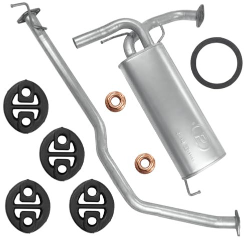 Polmo Schalldämpferset Auspuffanlage Auspuff für Suzuki SX4 1 I SUV 2006-2014 1.6 DDiS 1.9 DDiS