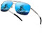 URUMQI Sonnenbrille Herren Damen Polarisiert Pilot Metallrahmen Sonnenbrillen UV400 Schutz Ultra Leicht Für Autofahren Angeln Golf Silberner Rahmen
