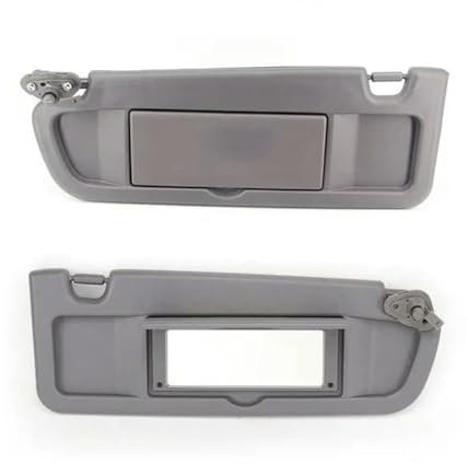 Oulesh Visera Parasol para Honda Civic 2006-2011, 2 Viseras sin luz Lado Izquierdo Lado Derecho 83230-SNA-A01ZC