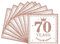 20pcs Rose Gold Happy 70th Birthday Napkins,70th Birthday Serviettes for Women,70th Napkins Serviettes for 70th Birthdays Table Decorations,Birthday Party Tissue for Her 70th Birthdays Decorations