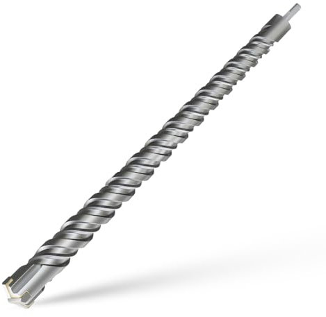 CSOOM Broca SDS Max de 32 x 600 mm, profesional, ideal para taladrar en piedra, hormigón, piedra natural, pared de ladrillo