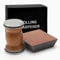 VOSSOT Aiguiseur de couteaux à roulettes, système d'affûtage pour couteaux de cuisine, offre un affûtage facile de 15/18/20/22 degrés, couleur du bois