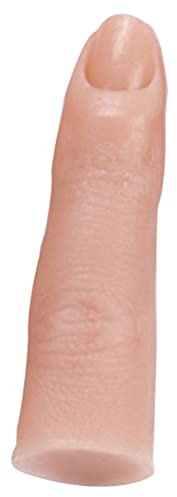 Mikinona Silicone Nail Practice Finger Model for Acrylic Nail Art Training Flexible Fake Finger for Beginners and Professional Display