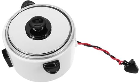 Toddmomy Miniatur Reiskocher Für Küchenzubehör Für Puppenstuben Hochwertiger Mini-Rice Cooker Deko Für Mini-häuser Und Sammler