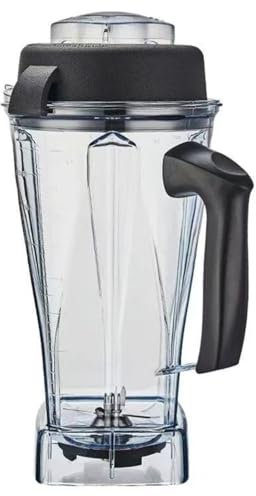 Mixerbecher, Mit Klingendeckel Auf Der Unterseite, Kompatibel For Vitamix VM0109/TNC5200/6300/PRO500, Mixer-Eis-Crusher-Entsafter-Behälter-Tank-Ersatz(0109)