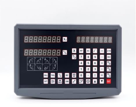 Fresadora de torno de 2 ejes, pantalla de lectura Digital DRO for codificador de regla de clasificación de e lineal Precisión y multifunción