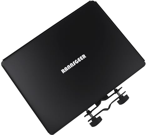 Rannsgeer Large Steel Tray for Microphone Stand (12.8 X 9.8)