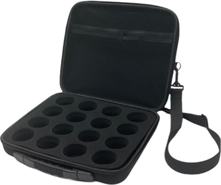 Billiard Ball Cases,Large Capacity Pool Ball Storage Cases - Billiard Carrying Box with Handle and Shoulder Strap,for Home Entertainment Game Night Indoor Outdoor Activities