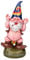 Pacific Giftware Gartenzwerg Figur Hippie Gnom Freudentanz 34,5 cm | Garten Zwerg Statue nackt Kiffer lustig witzig