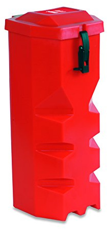 Jonesco HS65 Extinguisher Vehicle Container, Top loading, 6 kg/L, Red