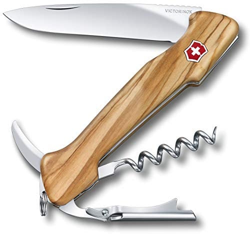 Victorinox Schweizer Taschenmesser Wine Master, Kellnermesser, Multitool, 6 Funktionen, Feststellklinge, Korkenzieher Wein, Zweistufige Stütze