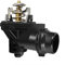 Dromedary 11537510959 Thermostatgehäuse mit Thermostat Kühlmittel Kühlmittelthermostat Kühlung 1er E81 E87 3er E46 E90 E91 E92 X1 E84 X3 E83 Z4 Roadster E85