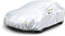 Amazon Basics – Wetterfeste Auto-Abdeckung, silberfarben, 150-D-Oxford, Limousinen bis 432 cm