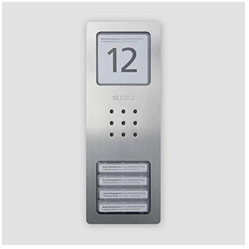 Siedle 210008735-00 Gegensprechanlage Edelstahl, Multicolor