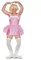 PAPSTAR WOOOOZY Herren-Kostüm Prima Ballerina, Gr. 50-52 - inklusive praktischem Kleidersack