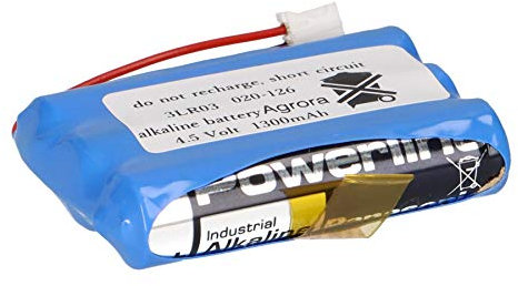 Batteria 4,5 V F1 X 3 Cavo Micro AAA + spina compatibile Safe-O-Tronic 38400200