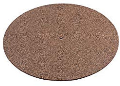 Alnicov New Cork & Rubber Turntable Platter Mat Slipmat Anti-Static For LP Vinyl Record