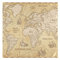 RELEESSS Servietten Vintage Weltkarte Wiederverwendbar 50 x 50 cm f¨¹r Home Dinning, Urlaub, Geburtstag, Party, Hochzeit, Restaurant, Indoor Outdoor Tischdekoration, 1 St¨¹ck