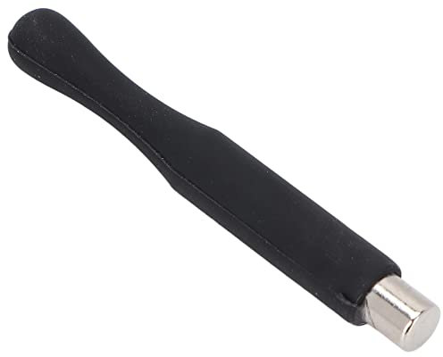 Nagel Magnet Stift Professionelle Ergonomische Home Salon Tragbarer Nagel Magnet Stick, Nagellack 3D Katzenauge Malerei Blume Nail Art Magnetischer Stick Maniküre DIY Werkzeuge(Schwarz)