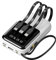 Oyria 20000 mAh Power Bank Mini Chargeur Portable de Grande capacité avec câbles intégrés Batterie Externe Universelle pour Chargeur de Batterie à Charge Rapide d'urgence en Plein air