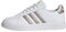Adidas Damen Grand Cloudfoam Lifestyle Court Comfort Shoes Schuhe, Cloud White/Platinum Metallic/Platinum Metallic, 36 EU