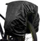 JSHAHA Regenhülle für Regenüberzug Rahrradkorb Fahrradtasche Gepäckträger 100L wasserdichte Schwarz