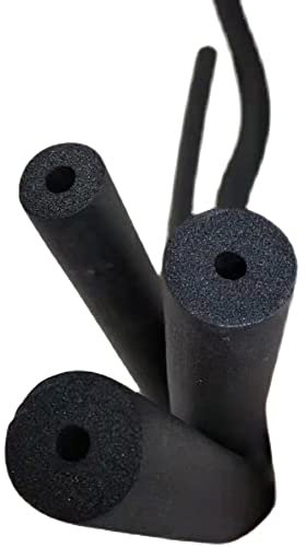 DULTAY Rohrisolierung Schaumstoff Rohrdämmung, 15mm Dick Wasserrohr Isolierung Rohr 1.7M Länge, Frostschutzmittel, 1 Stück, Für Klimaanlage Und Warmwasserbereiter (Size : ID:16mm)