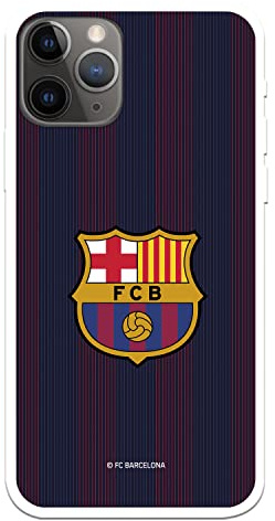 Schutzhülle für iPhone 11 Pro, FC Barcelona, gestreift, Blau