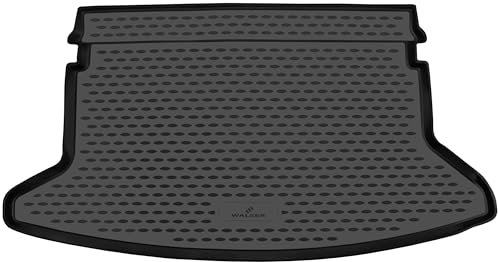 Walser XTR Kofferraumwanne für Kia Ceed (CD) tiefer Ladeboden 03/2018-Heute, 100% passgenaue Antirutschmatte Auto, Gummimatte Auto, Kofferraum Schutzmatte, Auto Gummimatten