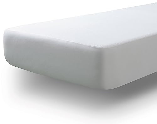 Tural Coprimaterasso 80x190/200cm Singolo Impermeabile e traspirante Certificato Oeko-TEX Morbido Spugna di cotone