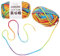 VILLCASE 2 Stück Regenbogen-Baumwoll-Häkelgarn Häkelgarne Anfänger-Häkelgarn DIY-Strickgarne Häkelgarn-Material Bastelbedarf - Handarbeitsgarn in Lebhaften Farben für Pullover, Decken und mehr