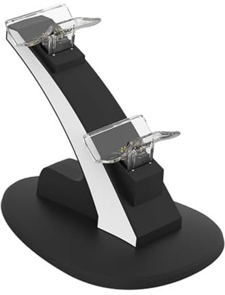 Mikikit Dual-slot Game Controller Lade Dock Für Tragbare Ladestation Mit -anzeige Installieren Für Gamer-freunde Und Familie Praktisches Zubehör Für Gaming-enthusiasten
