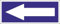 M-ITALY CARTELLO SEGNALETICO UNI - Freccia di direzione sfondo blu - Adesivo Extra Resistente, Pannello in Forex, Pannello In Alluminio (60x25, Plastica)