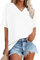 Womens Oversized Tshirt Summer Basic White Tops Casual Loose Blouse(White, 2XL)