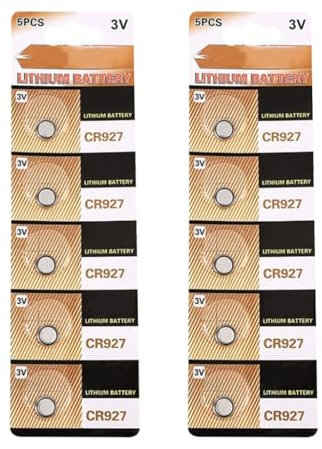 HINAYOSAN CR927 Knopfzellenbatterien, 3 V, Lithium-Batterien, Ersatz für Uhren, Taschenrechner, Fernbedienung, Spielzeug, 5/10 Stück