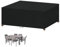 VANSHEIM Housse Salon de Jardin Impermeable Housse de Table Jardin Anti-UV,420D Tissu Oxford Housses pour Mobilier de Jardin,Bâche Salon de Jardin,Couverture de Protection Meubles 200x100x90cm
