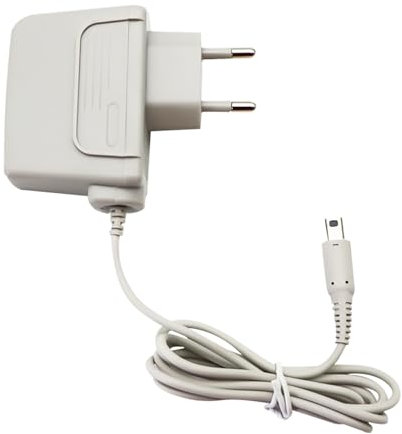 Vroxdrez Caricatore per Nintendo 3DS – Adattatore Caricabatterie Compatibile con New 3DS XL/3DS/2DS/New 2DS XL/DSi/DSi XL, Charger Portatile con Cavo da 1,1 m