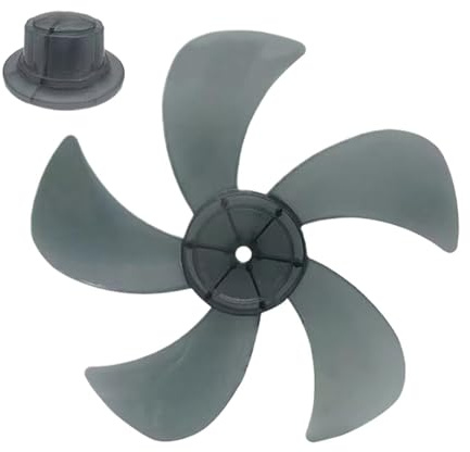 Fan Blade Replacement - Electric Blower Part for Nut Cover | Convenient Blade Attachment with Wall Table Fans, Easy Installation for Home, Office, Dorm