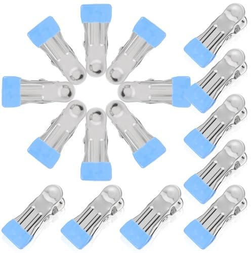 Angoily Lot de 30 Clips de Fixation Bâche Piscine en Acier Inoxydable Clips de Couverture de Piscine Hivernale Résistants la Rouille Hors Sol Usage Extérieur Solide