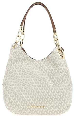 Michael Kors Damen 30T9G0LE3B149 Handtasche, Vanille / Eichel, Einheitsgröße EU
