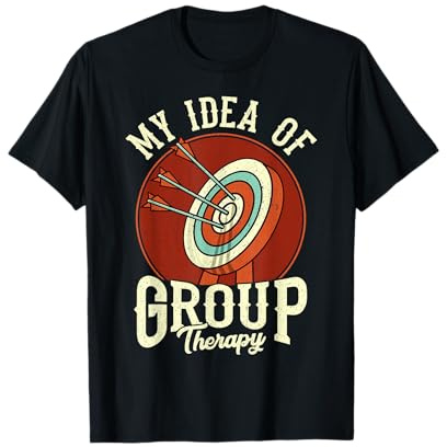 Bowhunter Bogenschießen Meine Idee der Gruppentherapie T-Shirt