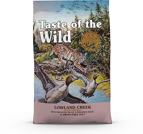 Taste Of The Wild pienso para gatos con Codorniz y Pato asados 2kg Lowland Creek