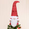 Toyvian Weihnachtsbaumspitze, Zwerg, 67 cm, groß, schwedischer Zwerg, Weihnachtsmann, Plüsch, Winterdekoration, Weihnachtsmann-Zwerg