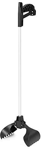 Recogedor de desechos para perros, plástico + metal Recogedor de desechos para perros liviano, para mascotas Perro