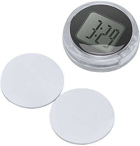 Universale Impermeabile Moto Orologio Elettronico per Moto Quadrante Nero 1 Pezzo Di Lusso Texture Durabilità Utile e Pratico