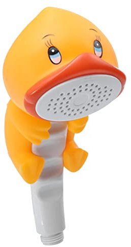 1 Pc Boquilla De Ducha De Mano Bañera Infantil Cabezal De Ducha Juguetes Niño Juguetes Baño Bebe Rociador De Bidé Baño Portátil Bañera para Bebe Desmontable Bebé Vinilo Rana