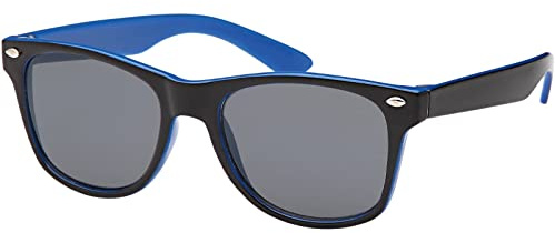 BEZLIT Jungen Kinder Sonnen Brille Designer Modern Cool Abgefahren Schwarz/Blau