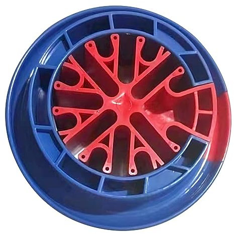 Cable Organize Tool,Wire Comb,Wire Organizing Tool,Network Cable,Cable Organizing Kit,Category 5/6 Universal Cabling Cable Management Tool, Prevent Entanglement Carding(Blue+Red)